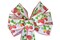 Spring Wired Wreath Bow - Razzle - Strawberries product 1